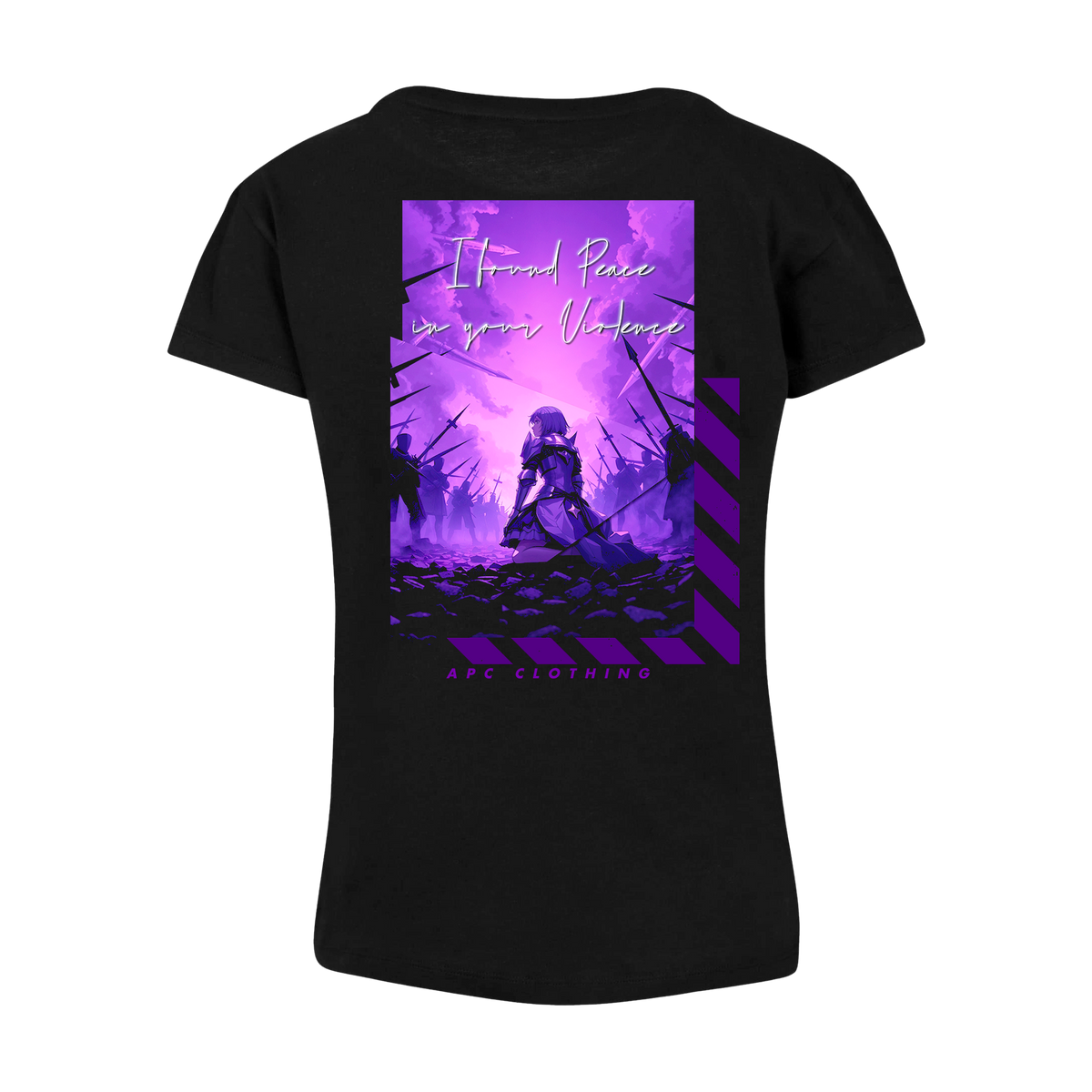 Peace in Violence Female - Girlshirt