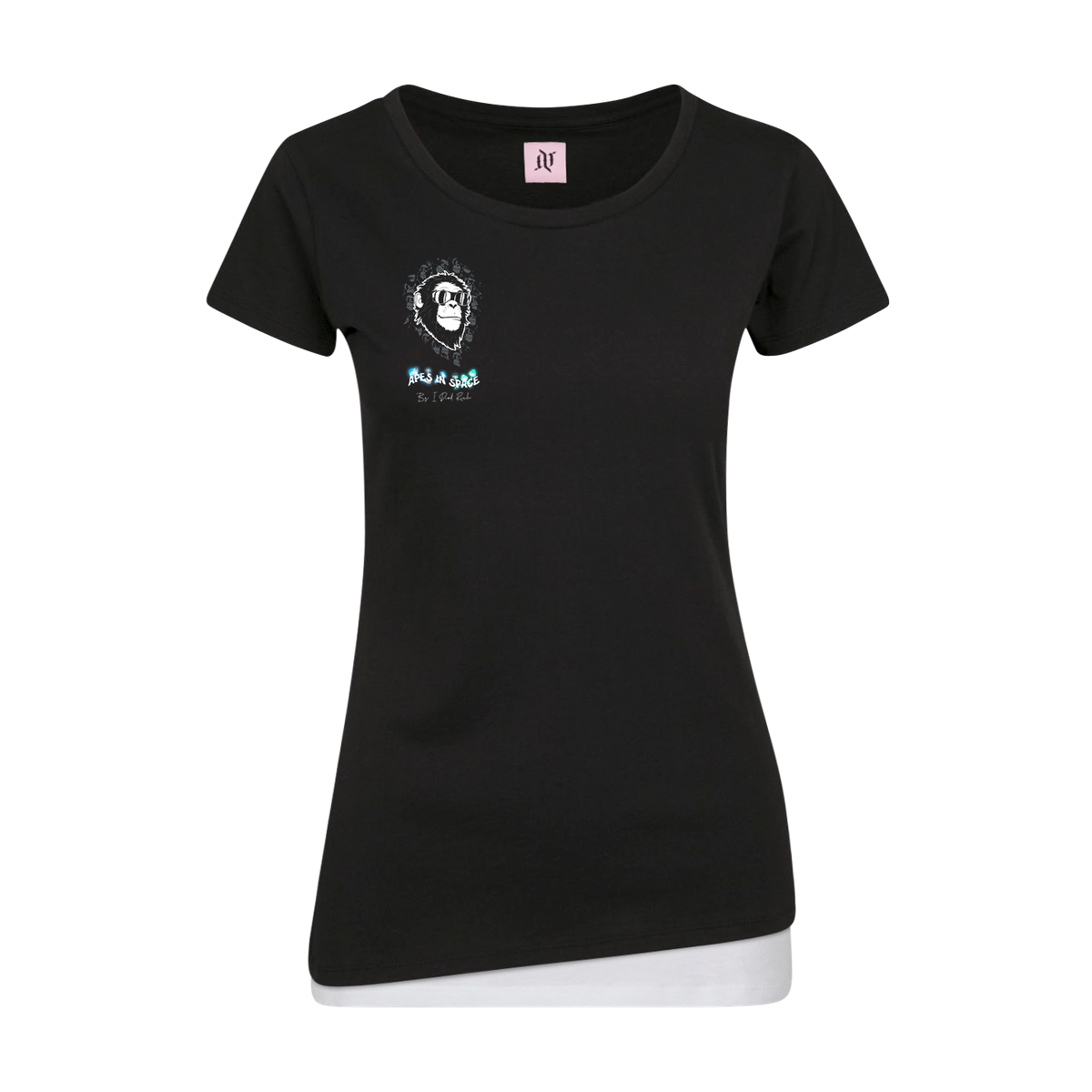 Astronaut Ape - Girlshirt