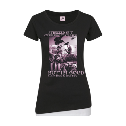 On the Edge - Girlshirt