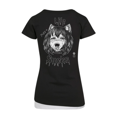 Life Sucks - Girlshirt