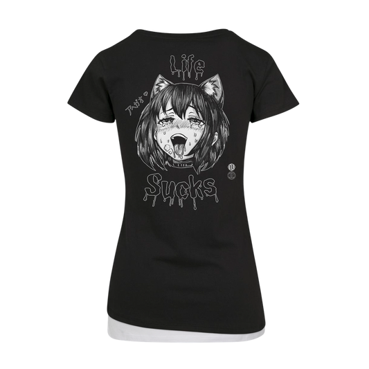 Life Sucks - Girlshirt