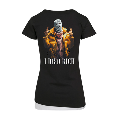 I Died Rich - Girlshirt