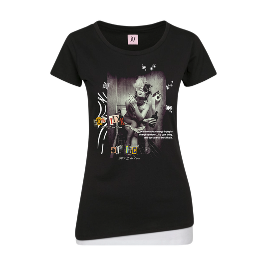 IDK IDC - Girlshirt